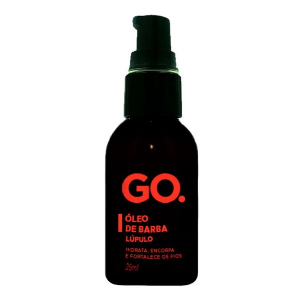 Óleo Hidratante para Barba Go. Lúpulo 25ml