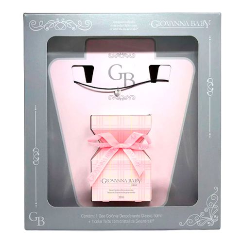Kit Giovanna Baby Colonia Classic 50ml + Colar Kit Giovanna Baby Colonia Classic 50ml + Colar