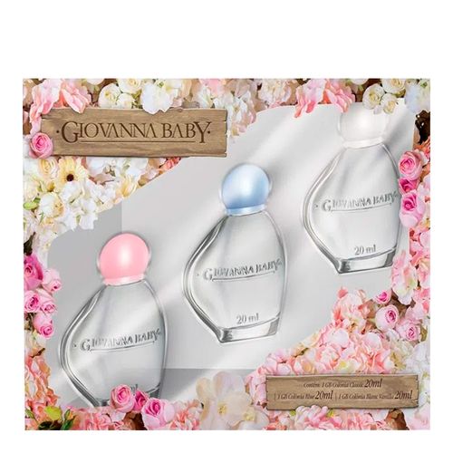 Kit Giovanna Baby Mini Colonias 20ml 3 Unidades Kit Giovanna Baby Mini Colonias 20ml 3 Unidades