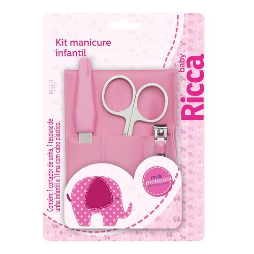 Kit Manicure Ricca Infantil Kit Manicure Ricca Infantil