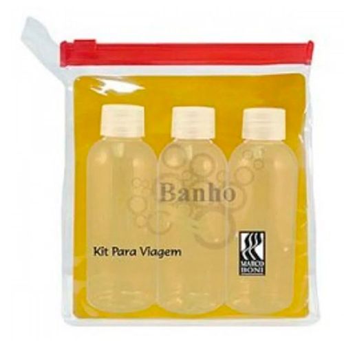 Kit para Viagem com 3 Frascos 80ml Kit para Viagem com 3 Frascos 80ml