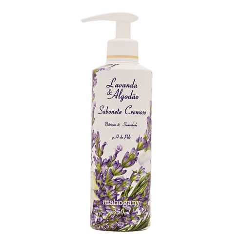 Sabonete Líquido Lavanda & Algodão Mahogany 350ml Sabonete Líquido Lavanda & Algodão Mahogany 350ml