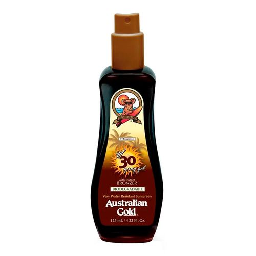 Bronzeador Australian Gold FPS 30 Instant Bronzer Spray Gel 125ml Bronzeador Australian Gold FPS 30 Instant Bronzer Spray Gel 125ml