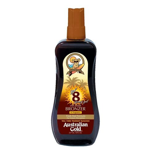 Bronzeador Australian Gold FPS 8 Instantâneo Gel Spray 237ml Bronzeador Australian Gold FPS 8 Instantâneo Gel Spray 237ml