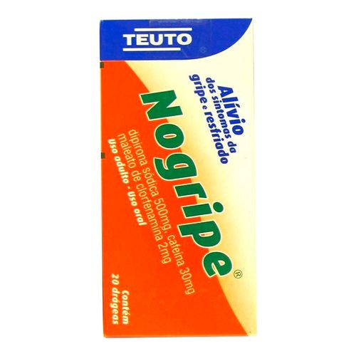 Nogripe Teuto 20 Drágeas Nogripe Teuto 20 Drágeas