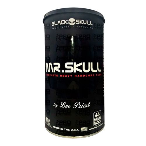 Mr. Skull 44 packs - Black Skull