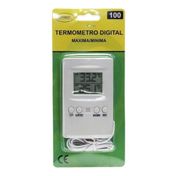 Termômetro Max/Min Digital Com Cabo Supermedy