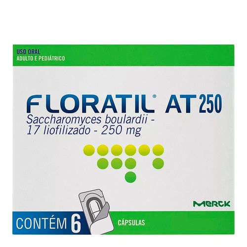 Floratil At 250mg Natulab 6 Cápsulas Floratil At 250mg Natulab 6 Cápsulas