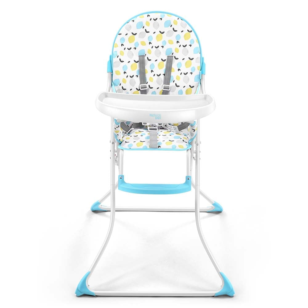 Cadeira De Alimentação Multikids Baby Alta Slim 6m-15kg Azul