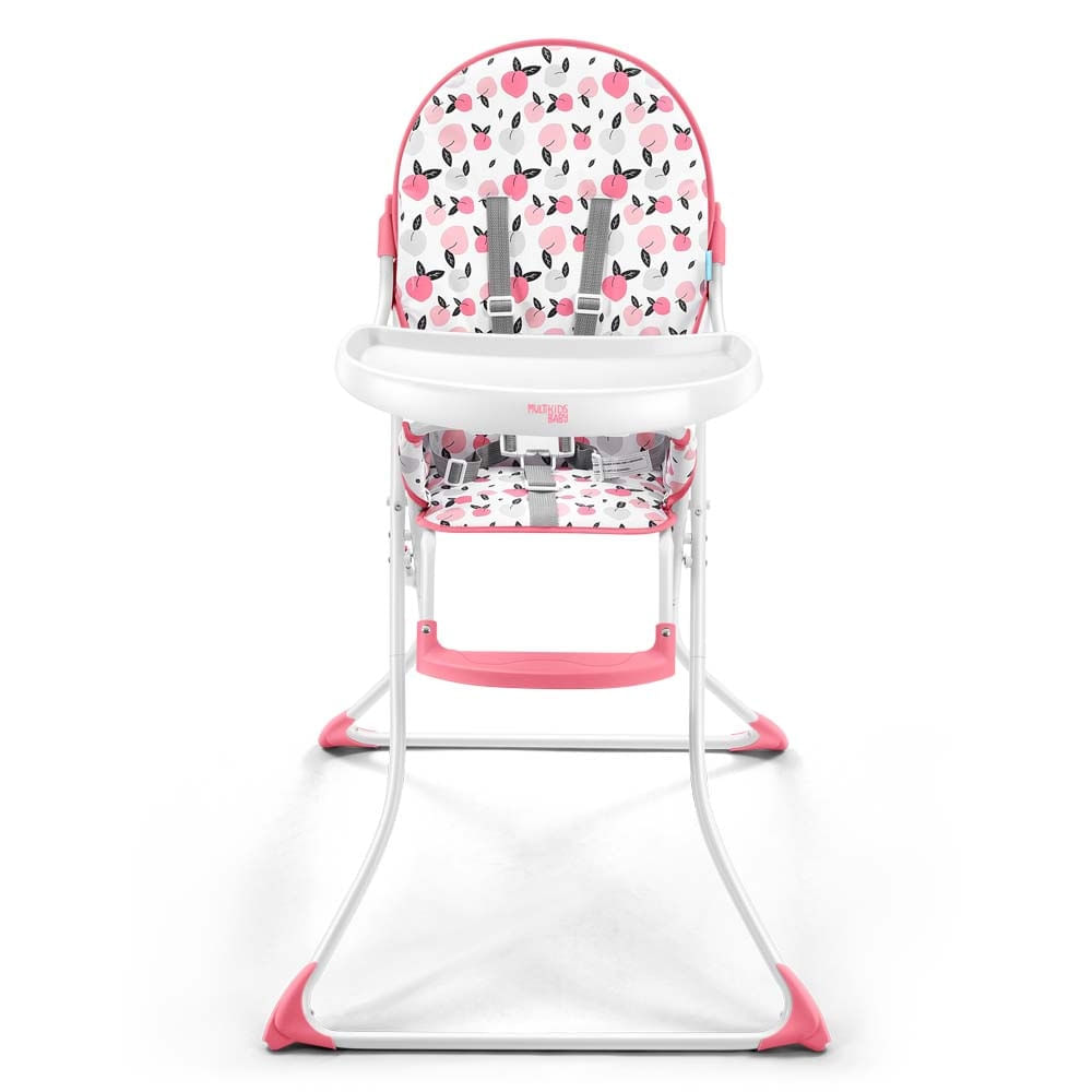 Cadeira De Alimentação Alta Slim 6m-15kg Rosa Multikids Baby Bb370