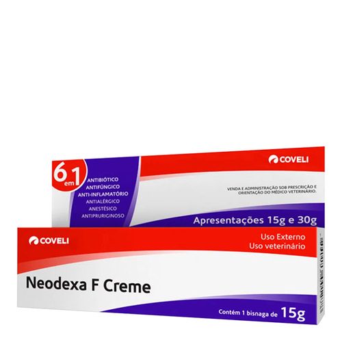 NEODEXA F CREME - bisnaga com 15g NEODEXA F CREME - bisnaga com 15g