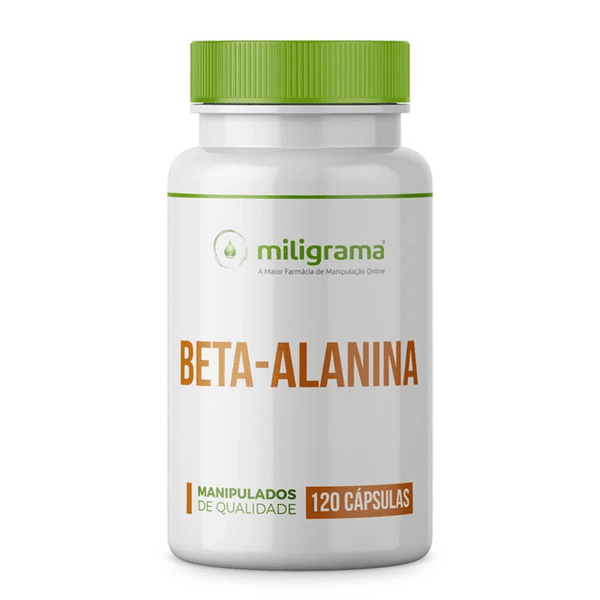 Beta-alanina 500mg 120 Cápsulas