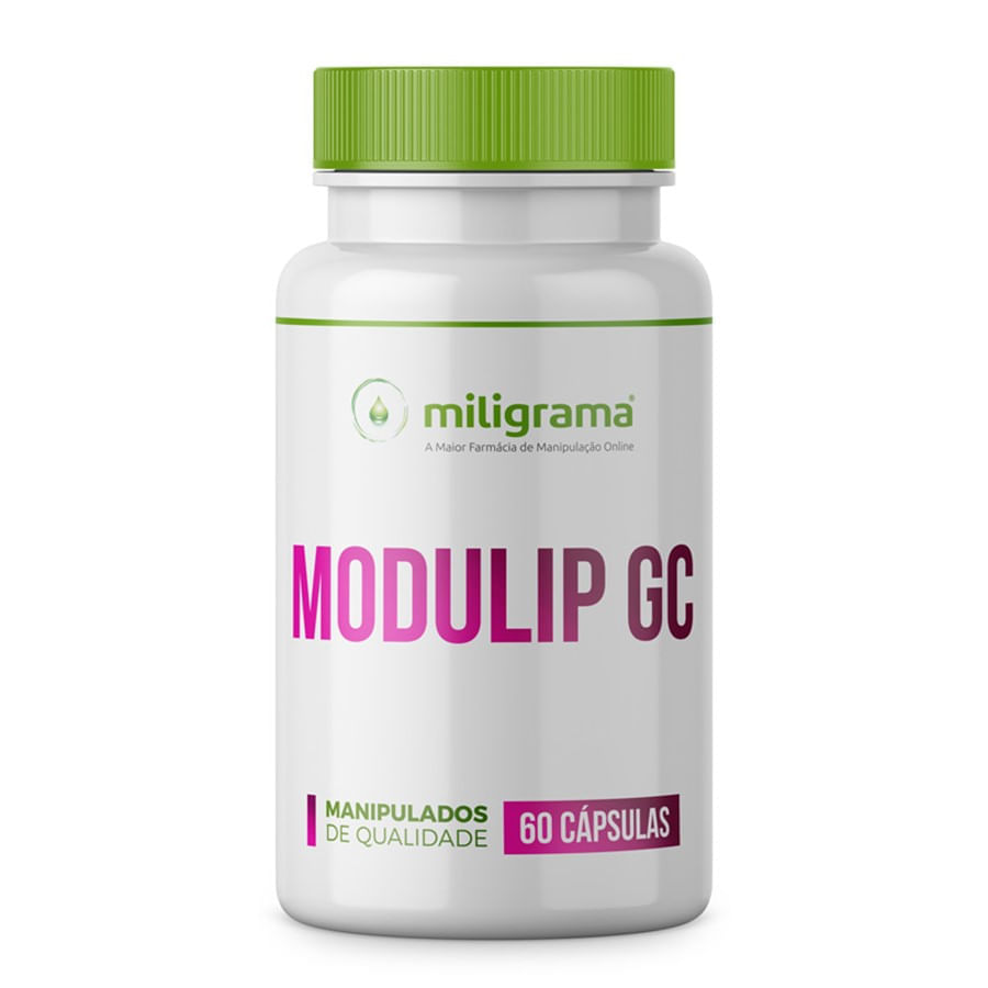 Modulip GC Oral 200mg - Com Sele de Autenticidade - 60 Cápsulas