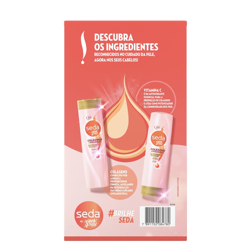 Shampoo Seda Liso Perfeito 325ml - Drogaria Sao Paulo