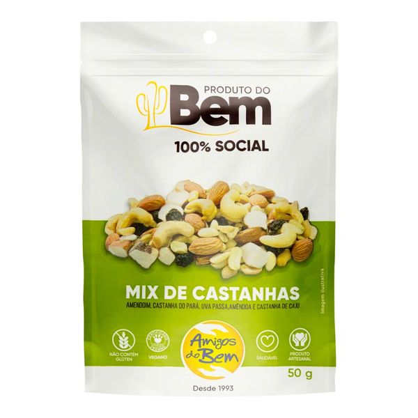 Castanhas Amigos do Bem Mix 50g