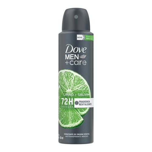 Desodorante Aerosol Dove Men Care Antitranspitante Limão E Salvia 150Ml