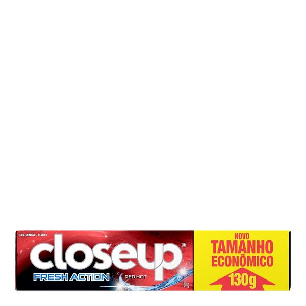 Pasta de Dente Closeup Red Hot Fresh Action 130g