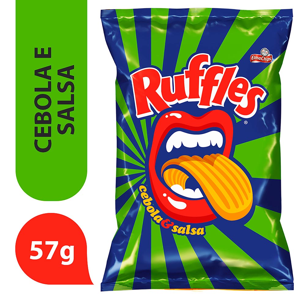 Salgadinho Ruffles Cebola e Salsa 57g - Drogaria Sao Paulo