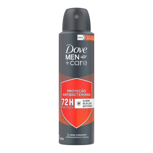 Desodorante Aerosol Dove Men+Care Proteção Antibacteriana 150Ml