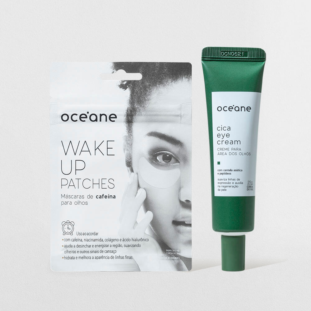 Kit Creme Para Área Dos Olhos + Máscara Para Olhos (2 Produtos) Océane