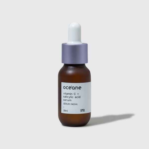 Sérum Facial de Vitamina C e Ácido Salicílico - Vitamin C + Salicilyc Acid Serum 30ml Océane Sérum Facial de Vitamina C e Ácido Salicílico - Vitamin C + Salicilyc Acid Serum 30ml
