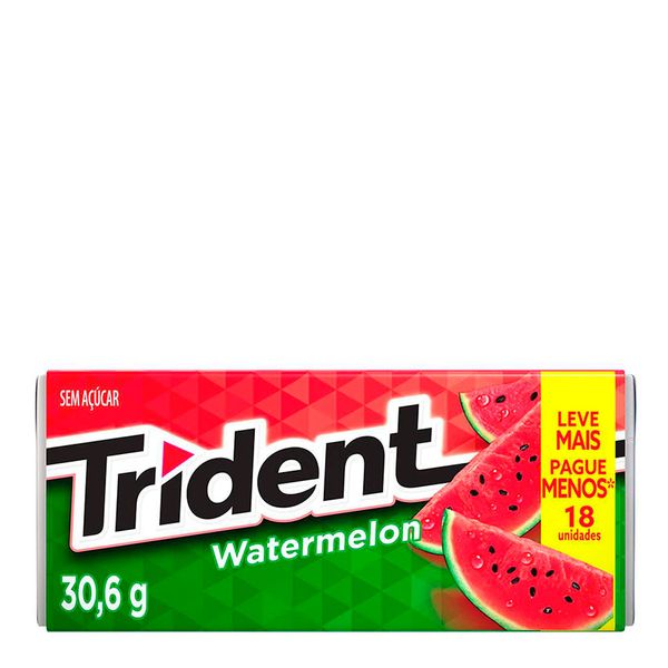 Chiclete Trident Clutch Watermelon 25g
