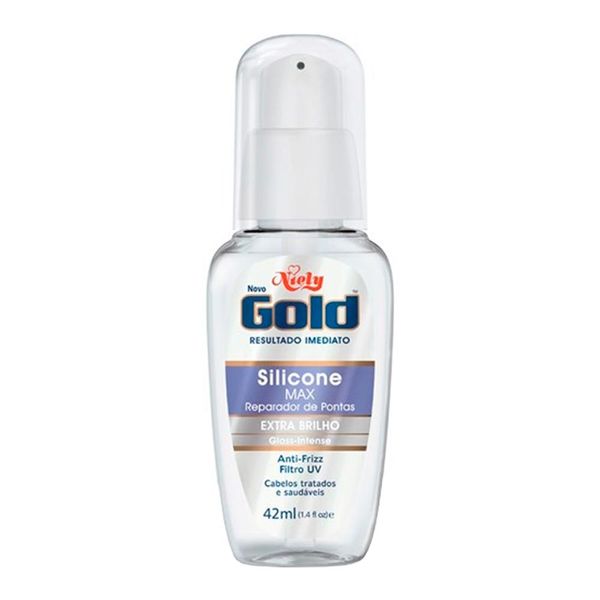 Silicone Reparador de Pontas Niely Gold Extremo Brilho 42ml