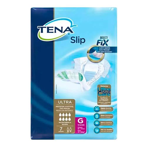 Fralda Geriátrica Tena Slip Ultra G 7 Unidades Fralda Geriátrica Tena Slip Ultra G 7 Unidades