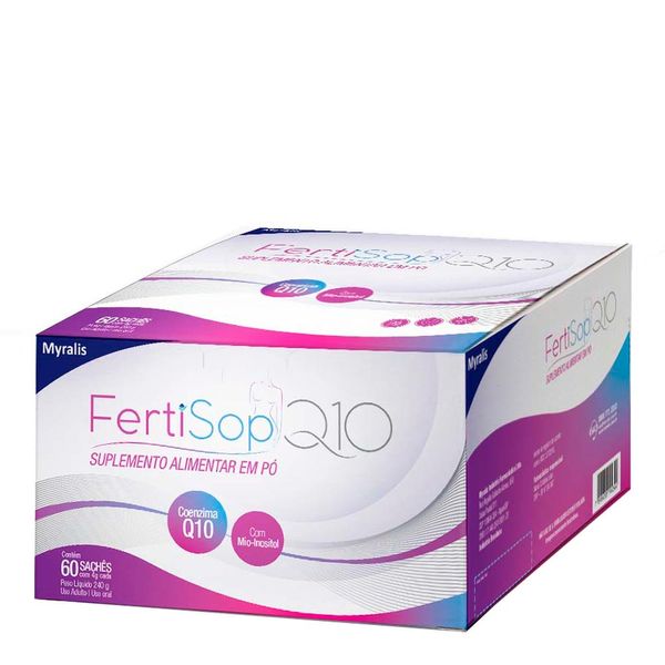 Suplemento Alimentar Fertisop Q10 60 Sachês