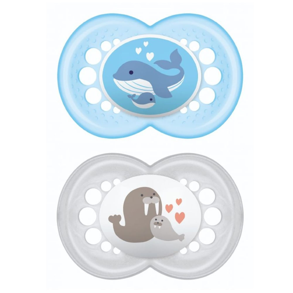 CHUP MAM MOM & DAD 6M+ T2 C/2