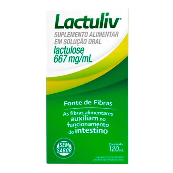 Lactuliv 667mg/mL Legrand 1 Frasco com 120mL + Copo Medidor