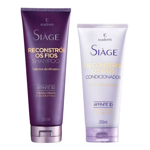 Kit-Shampoo-Eudora-Siage-Reconstroi-os-Fios-250ml---Condicionador-Eudora-Siage-Reconstroi-os-Fios-200ml