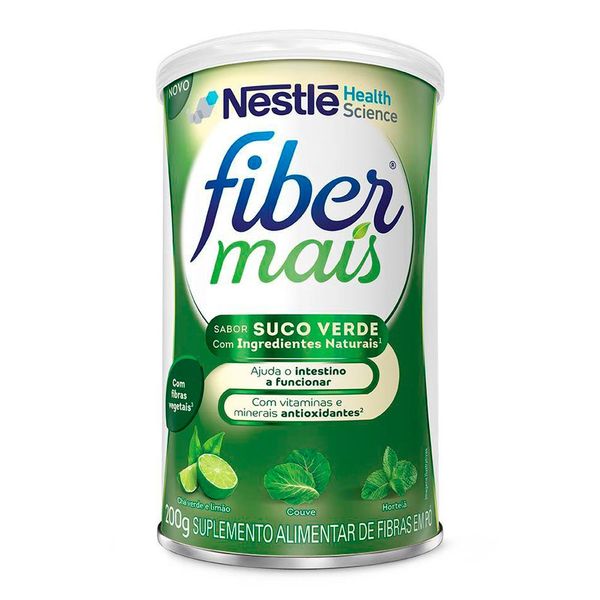 Regulador Intestinal FiberMais Sabor Suco Verde 200g