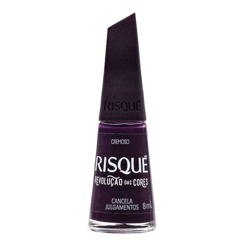 Esmalte Risqué Cremoso Revolução das Cores Cancela Julgamentos 8m Esmalte Risqué Cremoso Revolução das Cores Cancela Julgamentos 8m