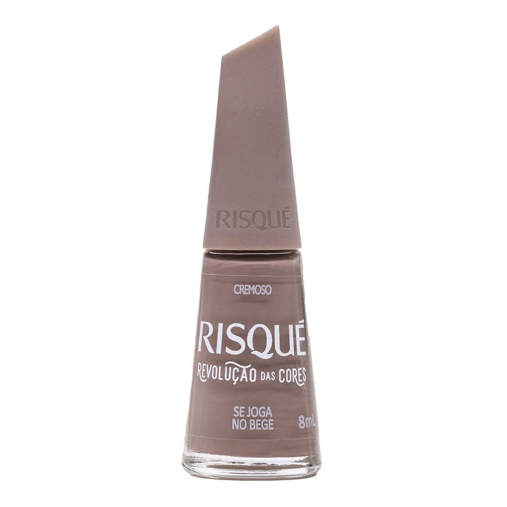 Esmalte Risqué Se Joga no Bege