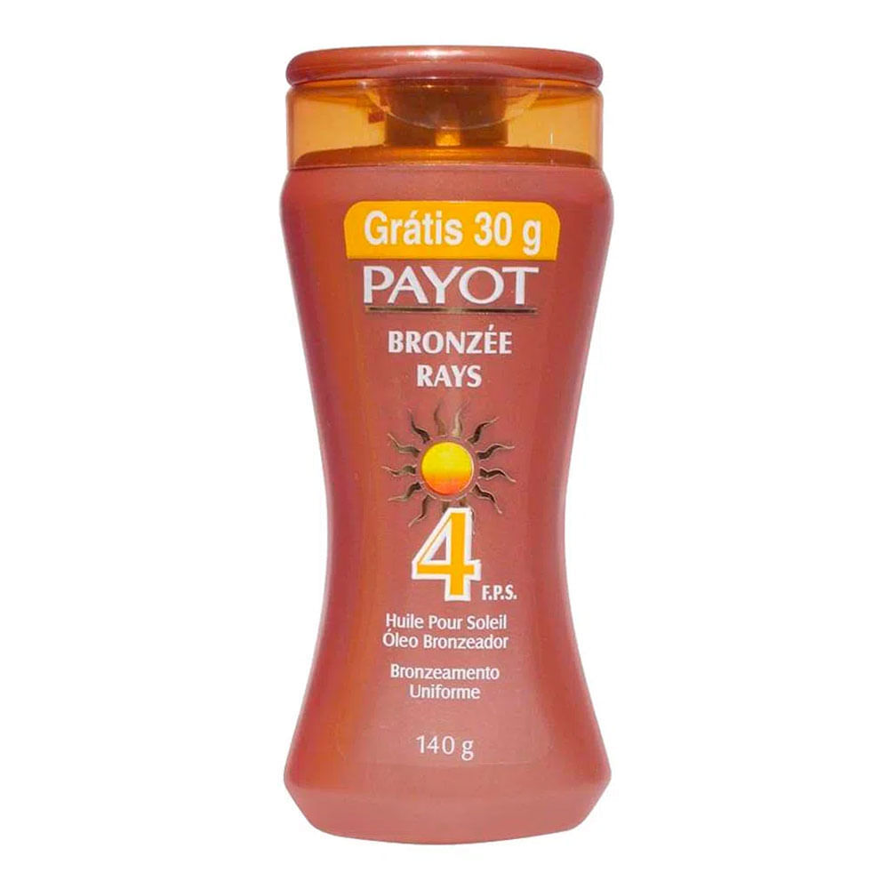 Bronzeador Payot Bronzée Rays FPS4 140g