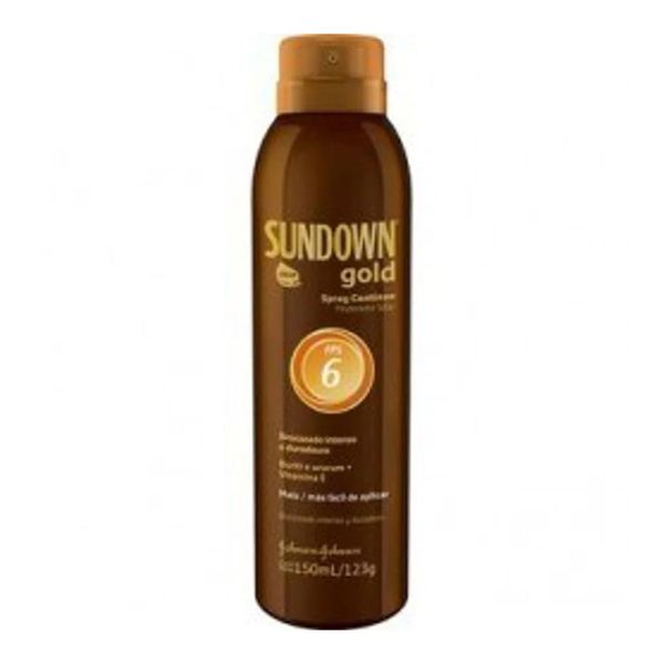 Bronzeador Sundown Gold Spray FPS 6 150ml