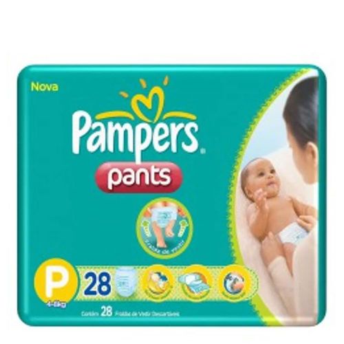 Fralda Descartável Pampers Pants P 24 Unidades Fralda Descartável Pampers Pants P 24 Unidades