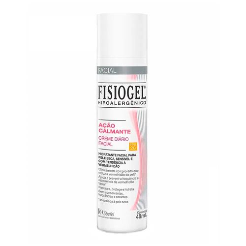 Fisiogel Creme Facial Diario Ação Calmante Stiefel FPS 20 40ml Fisiogel Creme Facial Diario Ação Calmante Stiefel FPS 20 40ml
