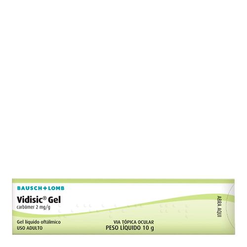 Lubrificante Ocular Vidisic 2Mg/Ml 10G