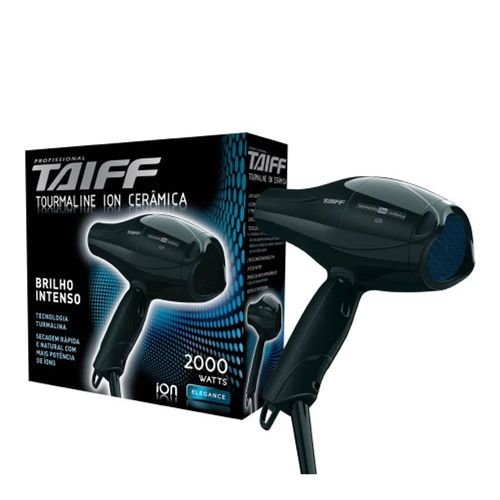 Secador de Cabelos Taiff Tourmaline Íon Cerâmica com 2000w, 5 temperaturas e 2 velocidades - 110V Secador de Cabelos Taiff Tourmaline Íon Cerâmica com 2000w, 5 temperaturas e 2 velocidades - 110V