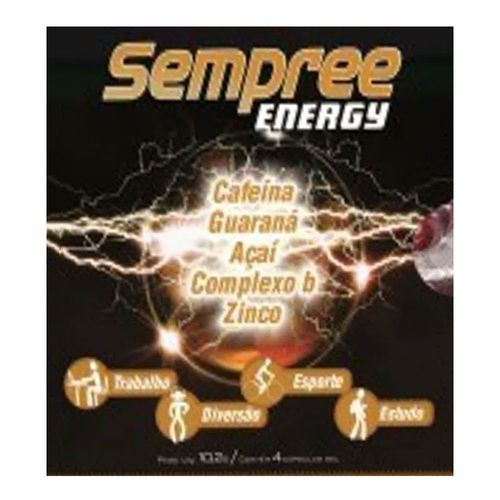 Sempree Energy 4 cápsulas