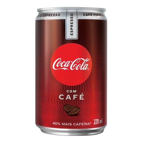 Refrigerante Coca-Cola Café Expresso 220ml Refrigerante Coca-Cola Café Expresso 220ml