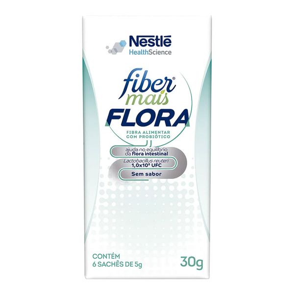 Fibra Alimentar Fibermais Nestlé Fibermais Flora 30g