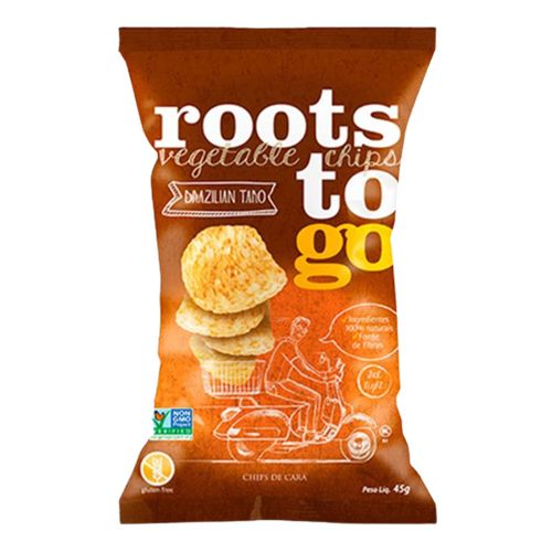 Snack Salgado Roots To Go Batata Doce Vegana 45gr Snack Salgado Roots To Go Batata Doce Vegana 45gr