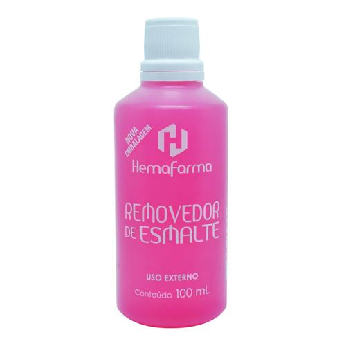 Removerdor de Esmaltes Hemafarma 100ml Removerdor de Esmaltes Hemafarma 100ml