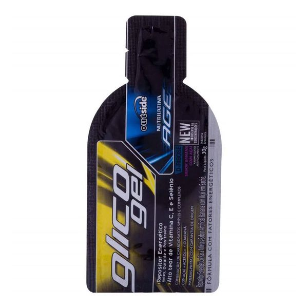 Repositor Energético Glicogel Age Sabor Banana e Açaí 30g