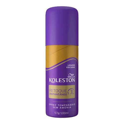 Retoque-Instantaneo-Spray-Koleston-Louro-Escuro-100ml Retoque-Instantaneo-Spray-Koleston-Louro-Escuro-100ml