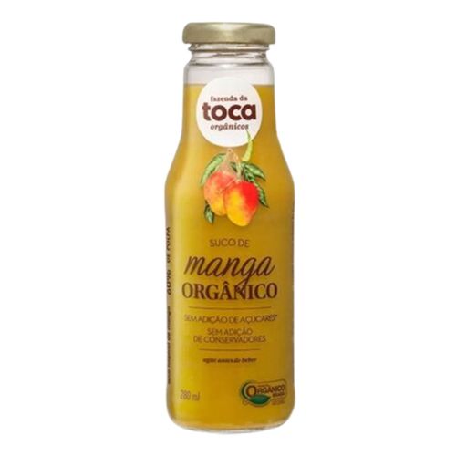Suco de Manga Orgânico Integral Fazenda da Toca 280ml Suco de Manga Orgânico Integral Fazenda da Toca 280ml