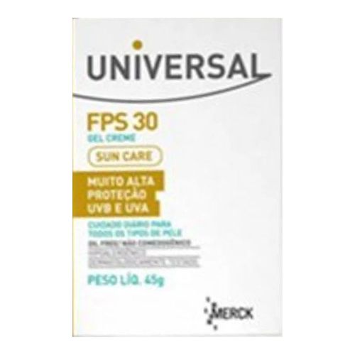 Gel Creme Universal FPS 30 45g Gel Creme Universal FPS 30 45g
